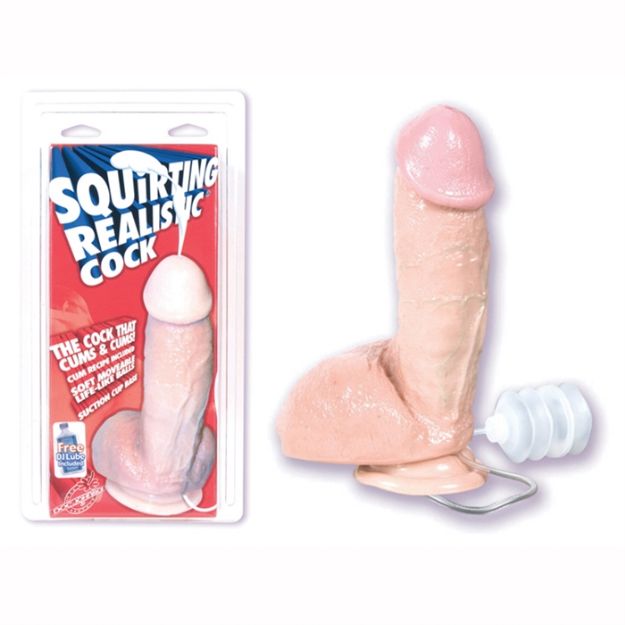 Picture of SQUIRTING REALISTIC COCK 8" FLESH