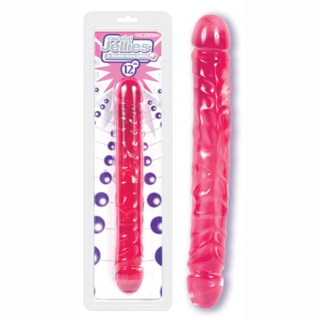 Picture of JR. DOUBLE DONG 12'' PINK JELLIE