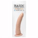 Picture of BASIX RUBBER WORKS- SLIM 7'' W/ SUCTION CUP -FLESH