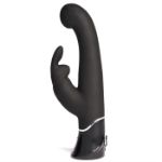 Picture of FSOG - GREEDY GIRL RECHARGEABLE GSPOT RABBIT VIBRATO