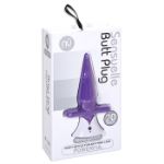 Picture of SENSUELLE RECHARGEABLE PURPLE BUTT PLUG