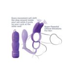 Picture of C-RINGZ ASS-GASM VIBRATING RABBIT PURPLE