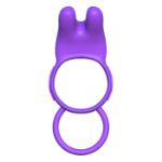 Picture of C-RINGZ TWIN TEAZER RABBIT RING PURPLE