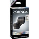 Picture of C-RINGZ MR BIG COCK RING AND BALL STRETCHER BLACK