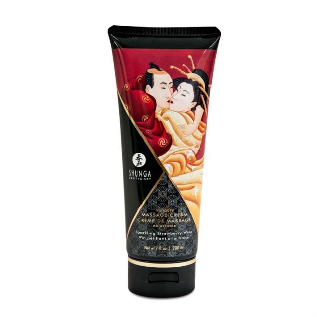 Picture of EDIBLE MASSAGE CREAM SPARKLING STRAWBERRY