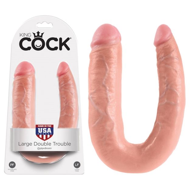 Picture of KING COCK - U-SHAPED LARGE DOUBLE TROUBLE