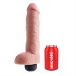 Picture of KING COCK 11" SQUIRTING COCK W/ BALLS FLESH