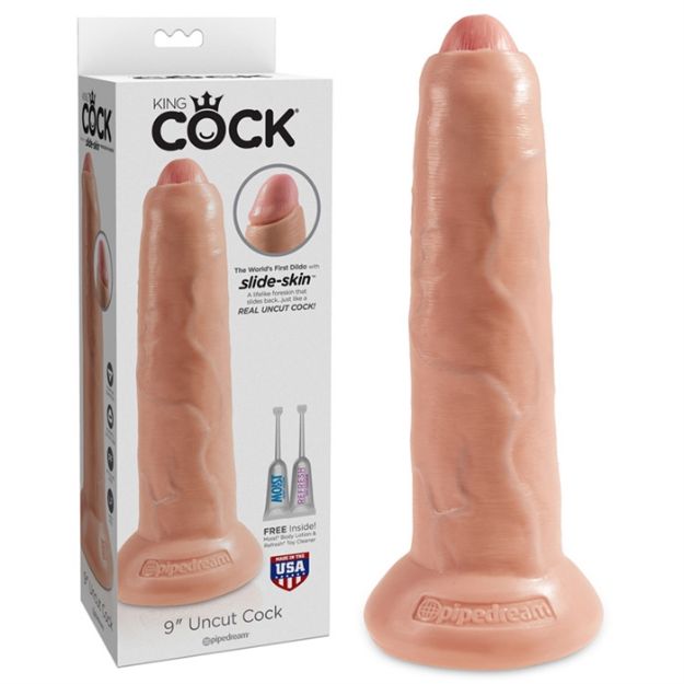 Picture of King Cock 9" Uncut - Flesh