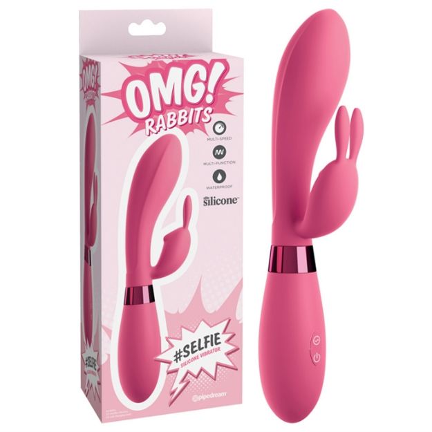 Picture of OMG! Rabbits - #Selfie Silicone Vibrator