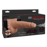 Picture of Fetish Fantasy 7.5" Hollow Squirting Strap-On with