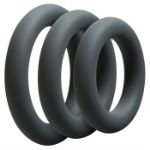 Picture of OptiMALE - 3 C-Ring Set - Thick - Slate