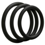 Picture of OptiMALE - 3 C-Ring Set - Thin - Black