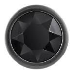 Picture of Black Gem Anal Plug Medium