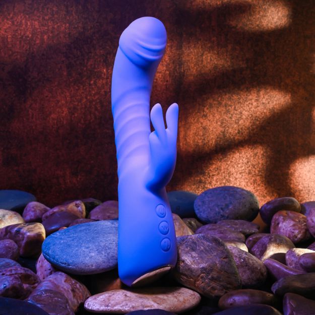 Picture of Eve's Posh Thrusting Warming Rabbit - Silicone