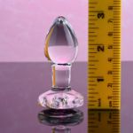 Picture of SMALL PINK GEM GLASS PLUG