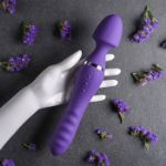 Picture of The Dual End Twirling Wand - Silicone purple