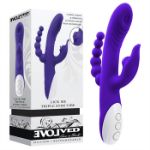 Picture of Lick Me Triple Stim Vibe - Silicone Purple