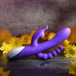 Picture of Lick Me Triple Stim Vibe - Silicone Purple