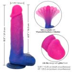 Picture of Naughty Bits - Ombré Hombre XL Vibrating Dildo