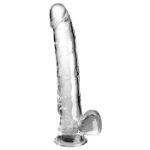 Picture of King Cock Clear11" With Balls - Clear