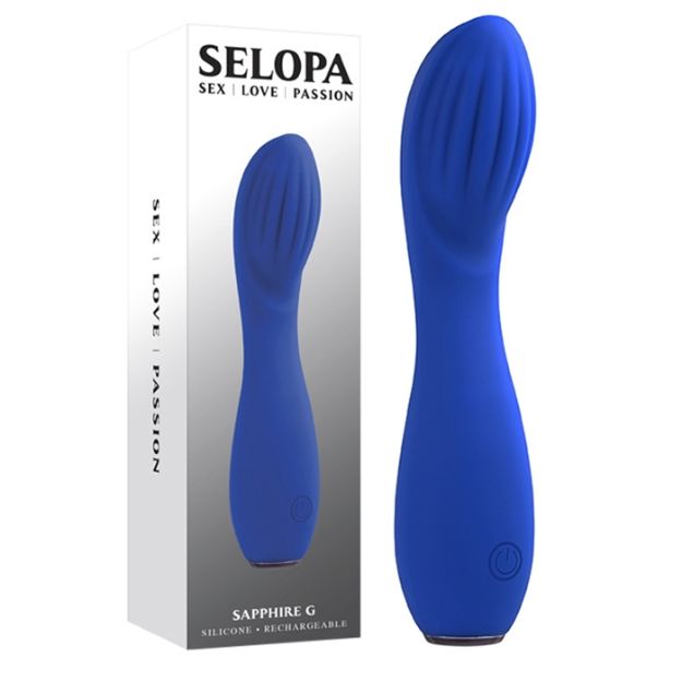 Picture of Sapphire G - Silicone Rechargeable - Blue