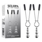 Picture of Beaded Nipple Clamps - Silver