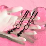 Picture of Beaded Nipple Clamps - Black Chrome