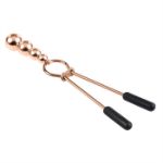 Picture of Beaded Nipple Clamps - Rose Gold