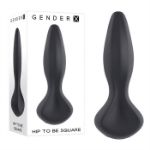 Picture of Hip To Be Square - Silicone Rechargeable - Black