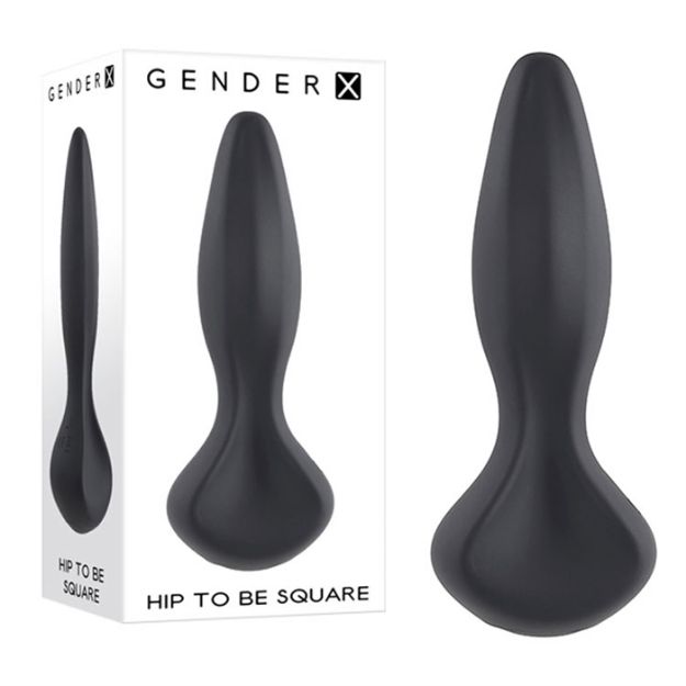 Picture of Hip To Be Square - Silicone Rechargeable - Black