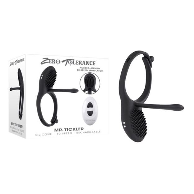 Picture of Mr. Tickler - Silicone Rechargeable - Black