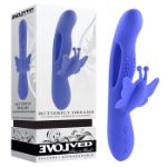 Picture of Butterfly Dreams - Silicone Rechargeable - Blue