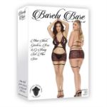 Picture of Mini-Skirt, Garters, Bra & G-String Set -Plus Size