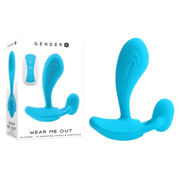 Picture of Wear Me Out - Silicone Rechargeable - Blue