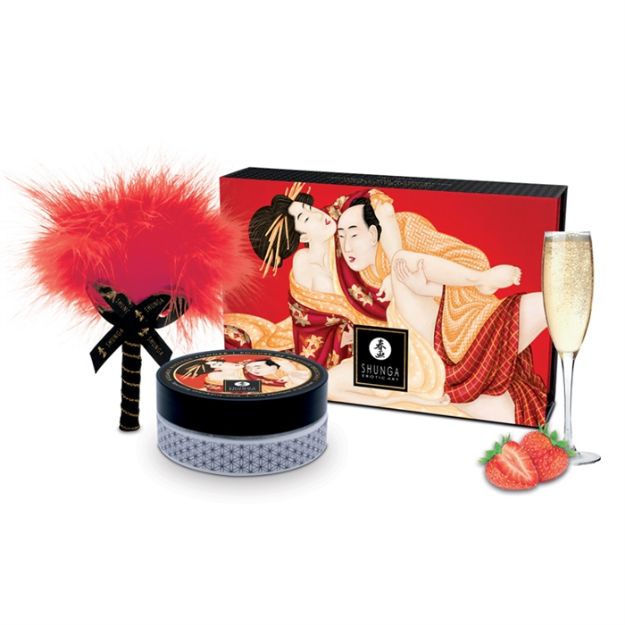 Picture of SHUNGA - Massage Powder - Sparkling Strawberry wine