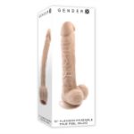 Picture of 10" Flexskin Poseable True Feel Dildo - Light