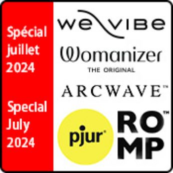 Picture for manufacturer We-Vibe, Womanizer, Pjur, Romp and Arcwave Specials July 2024