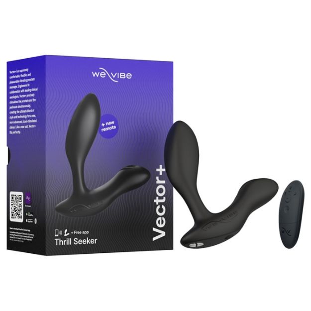 Picture of We-Vibe Vector+ Black Charcoal